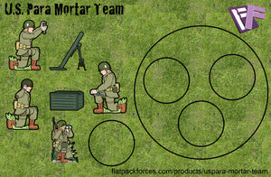 U.S. Paras Mortar Team - Normandy