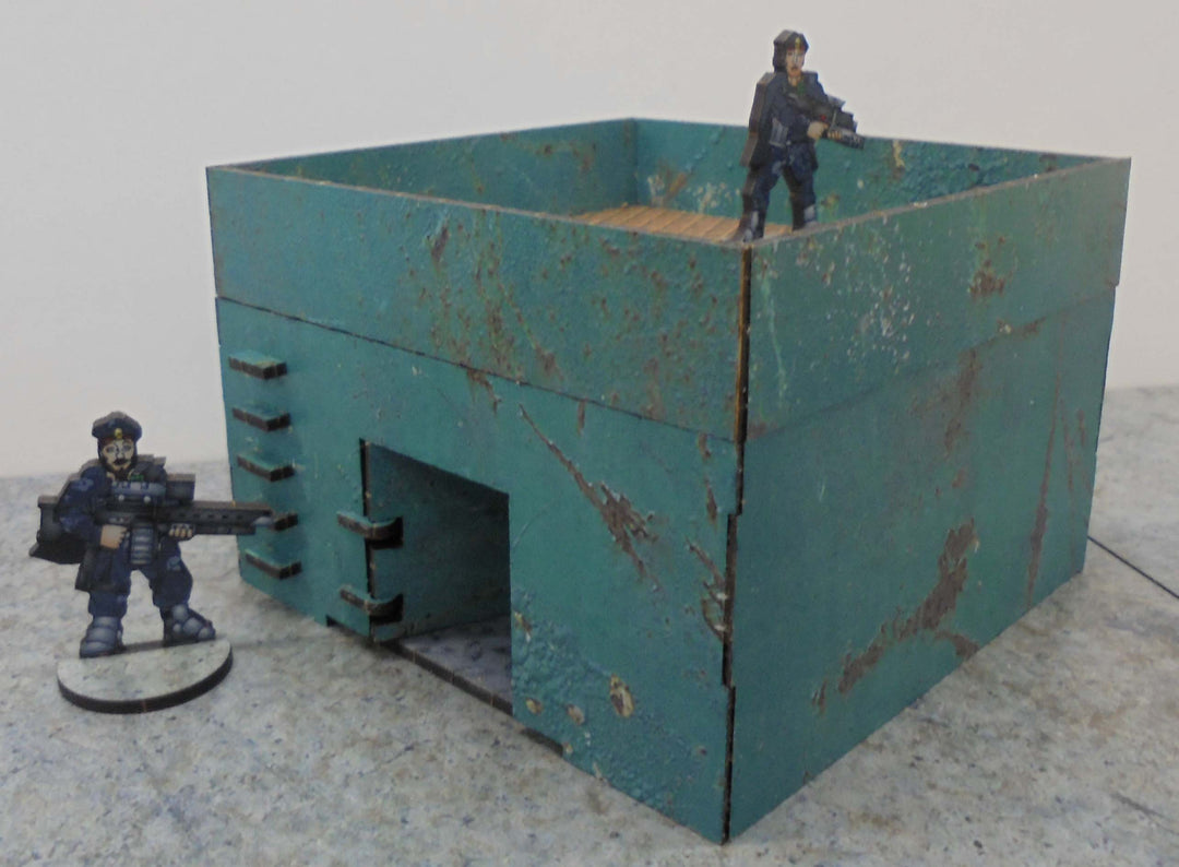 Sci Fi/Modern Steel Bunker – Flatpack Forces