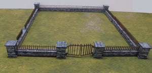 Walls with Railings