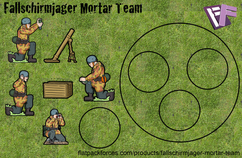 Fallschirmjäger Mortar Team