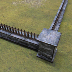 Walls with Railings